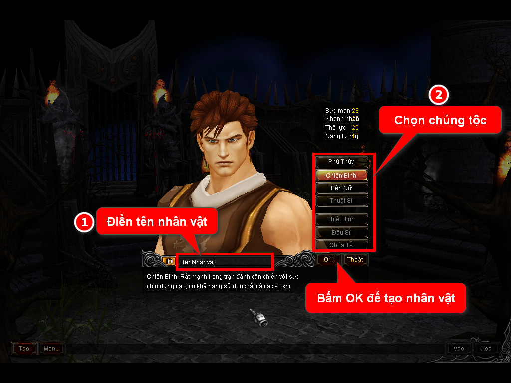 Chức năng chính của Game MU Thiên Tử Chức năng chính của Game MU Thiên Tử